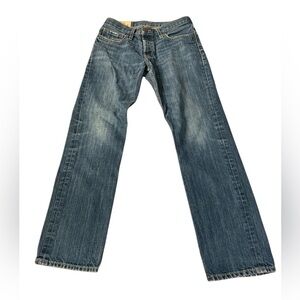 Hollister Men’s Jeans 30X30 Slim Straight Blue Denim Cotton Pants